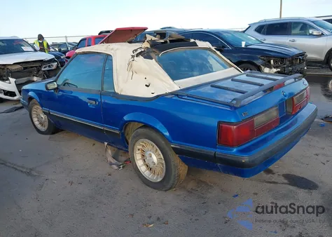 1989 Ford Mustang Lx from USA, damaged, VIN 1FABP44A6KF216200